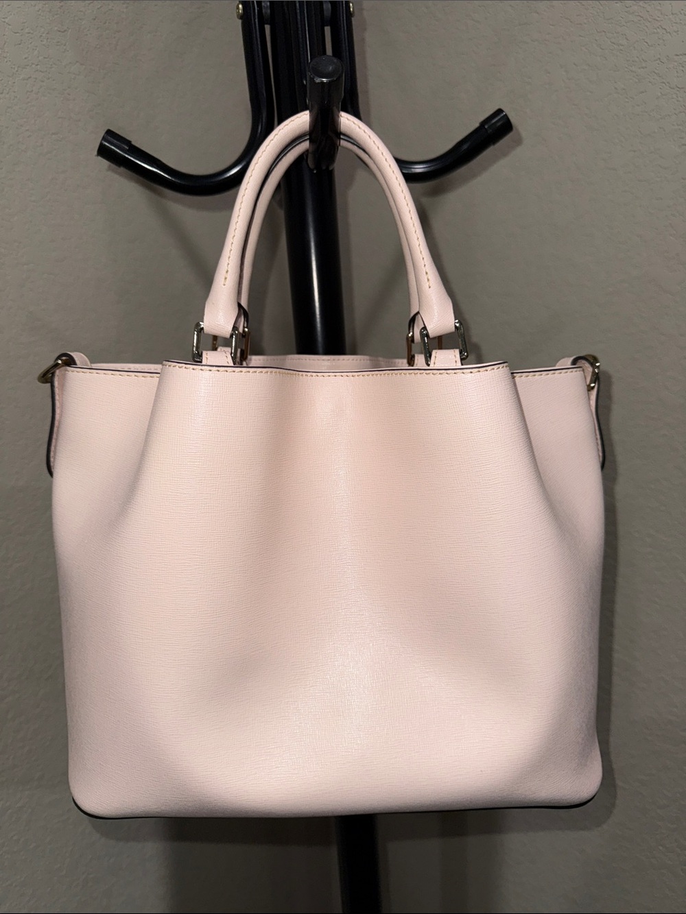 Dooney & Bourke Blush Pink Saffiano Tote - Picture 3 of 13